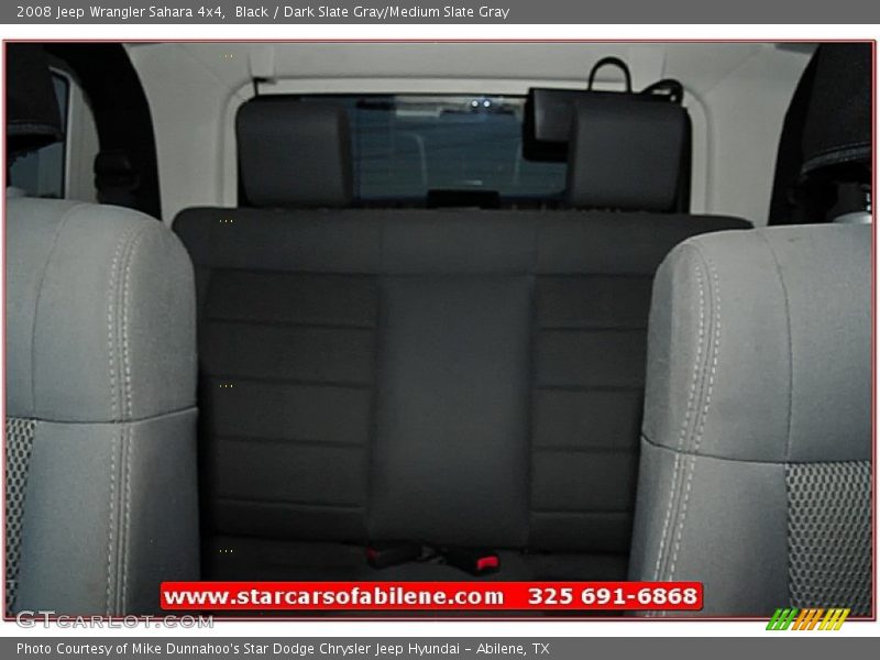 Black / Dark Slate Gray/Medium Slate Gray 2008 Jeep Wrangler Sahara 4x4