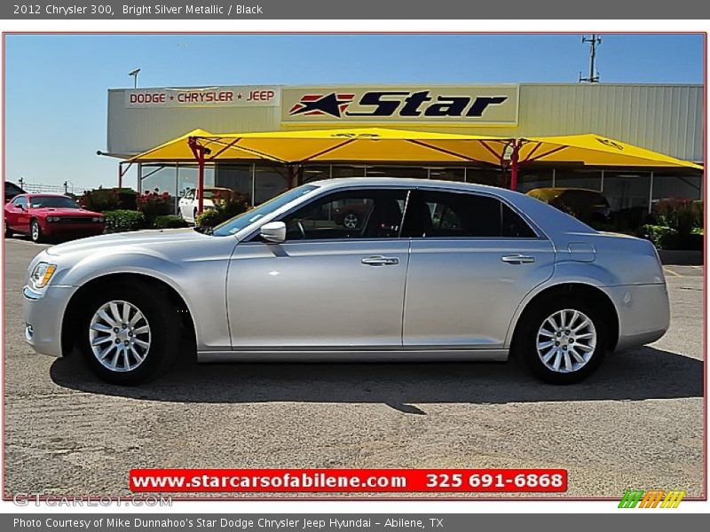 Bright Silver Metallic / Black 2012 Chrysler 300