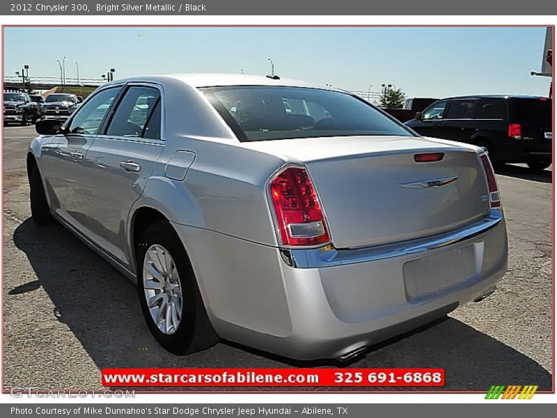 Bright Silver Metallic / Black 2012 Chrysler 300