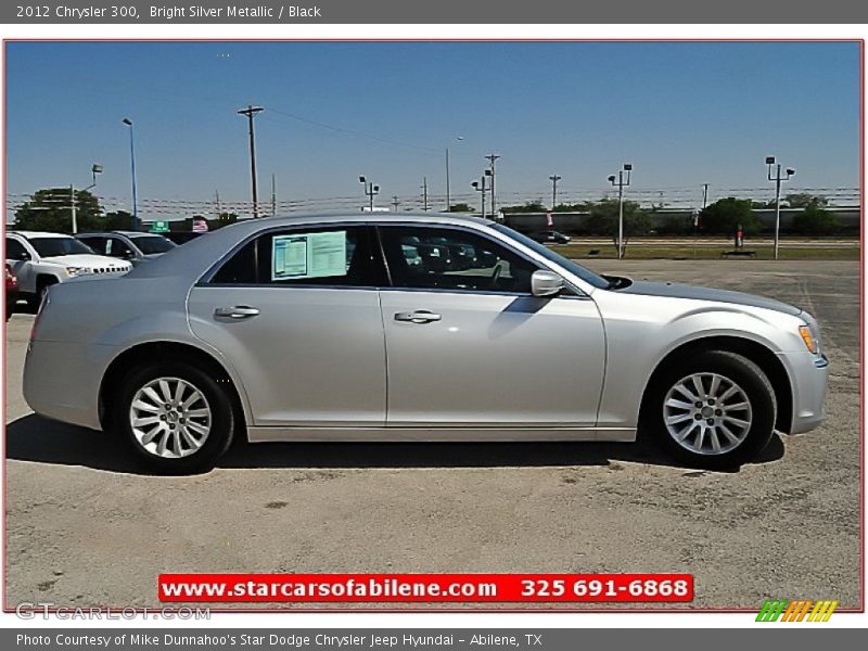 Bright Silver Metallic / Black 2012 Chrysler 300