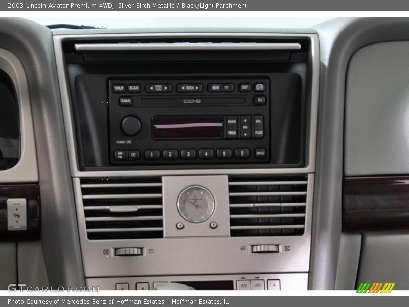 Silver Birch Metallic / Black/Light Parchment 2003 Lincoln Aviator Premium AWD