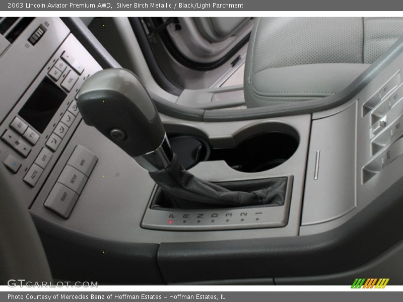 Silver Birch Metallic / Black/Light Parchment 2003 Lincoln Aviator Premium AWD