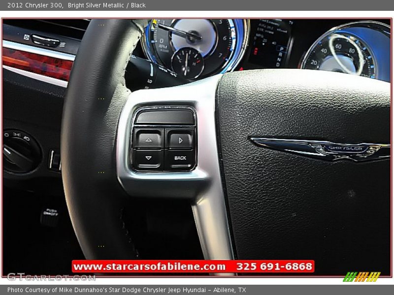 Bright Silver Metallic / Black 2012 Chrysler 300