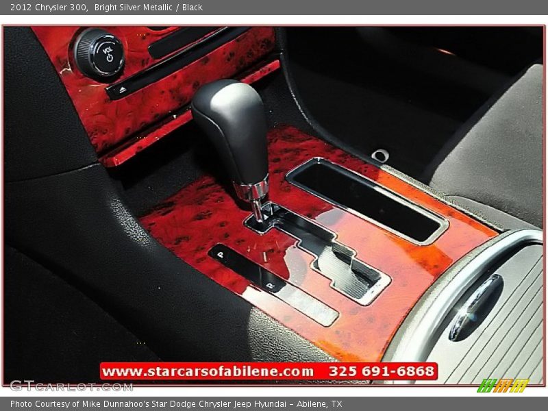 Bright Silver Metallic / Black 2012 Chrysler 300