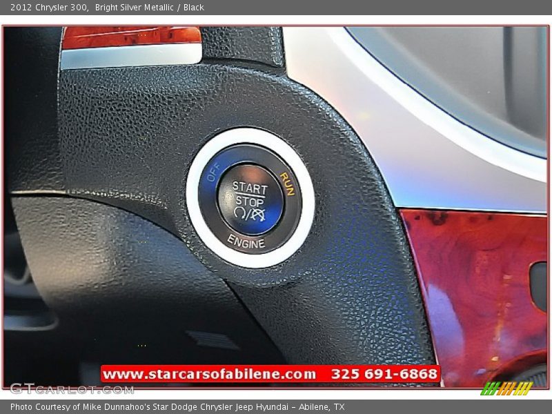 Bright Silver Metallic / Black 2012 Chrysler 300