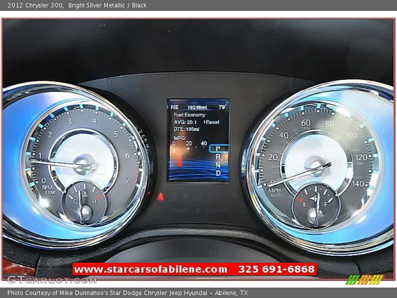 Bright Silver Metallic / Black 2012 Chrysler 300
