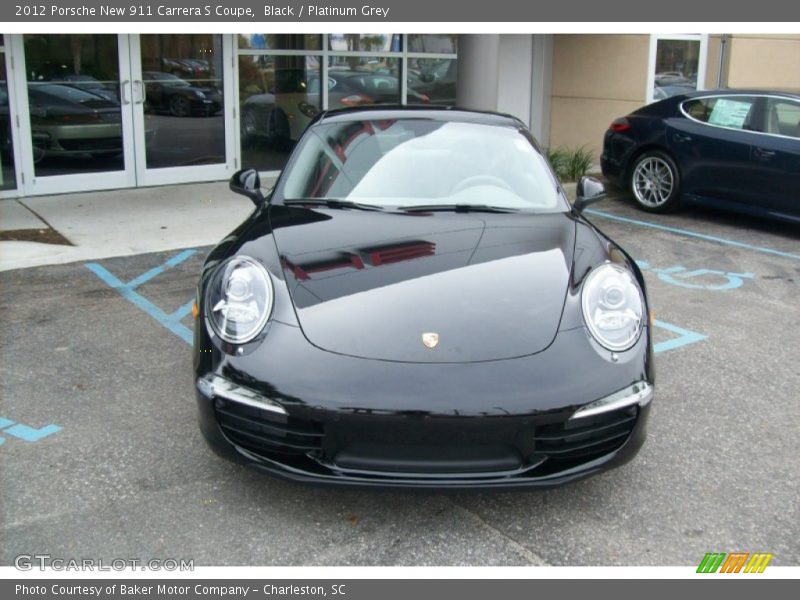 Black / Platinum Grey 2012 Porsche New 911 Carrera S Coupe