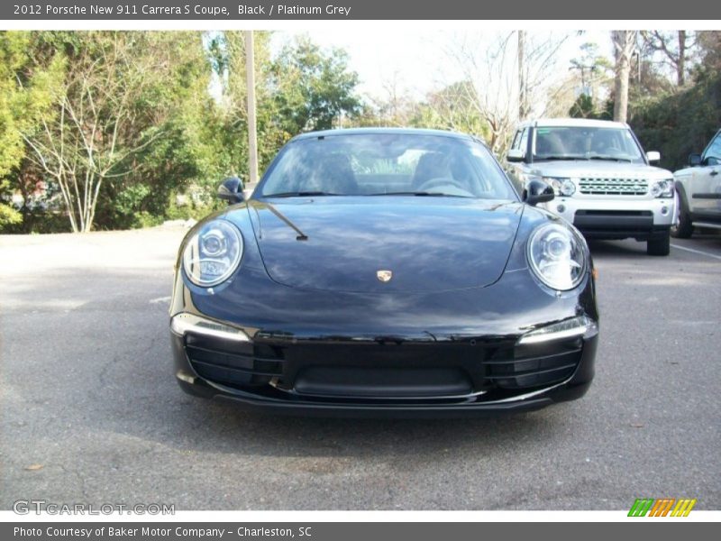 Black / Platinum Grey 2012 Porsche New 911 Carrera S Coupe