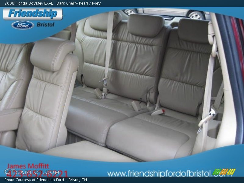 Dark Cherry Pearl / Ivory 2008 Honda Odyssey EX-L