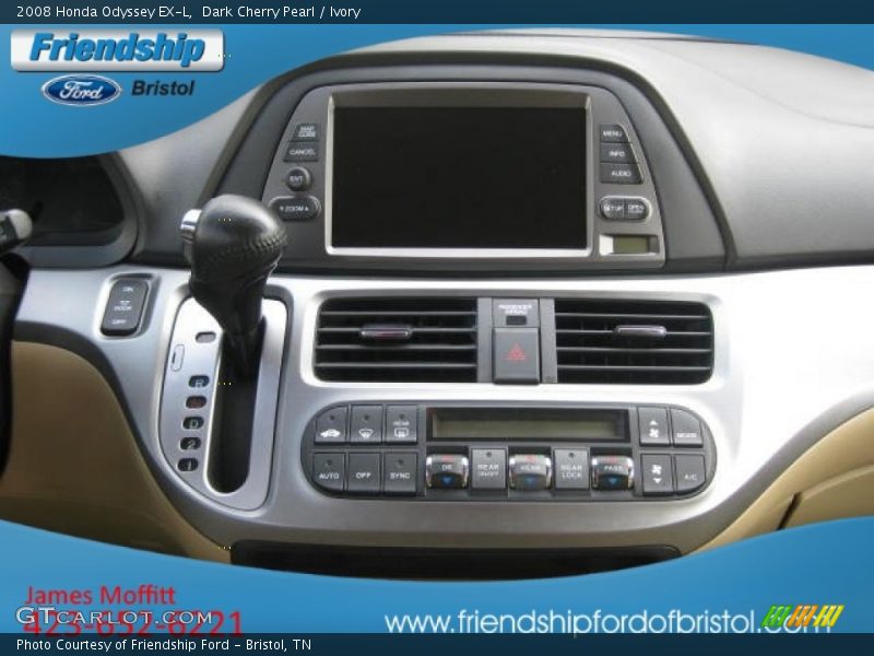 Dark Cherry Pearl / Ivory 2008 Honda Odyssey EX-L