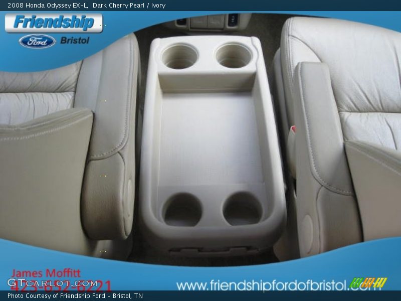 Dark Cherry Pearl / Ivory 2008 Honda Odyssey EX-L