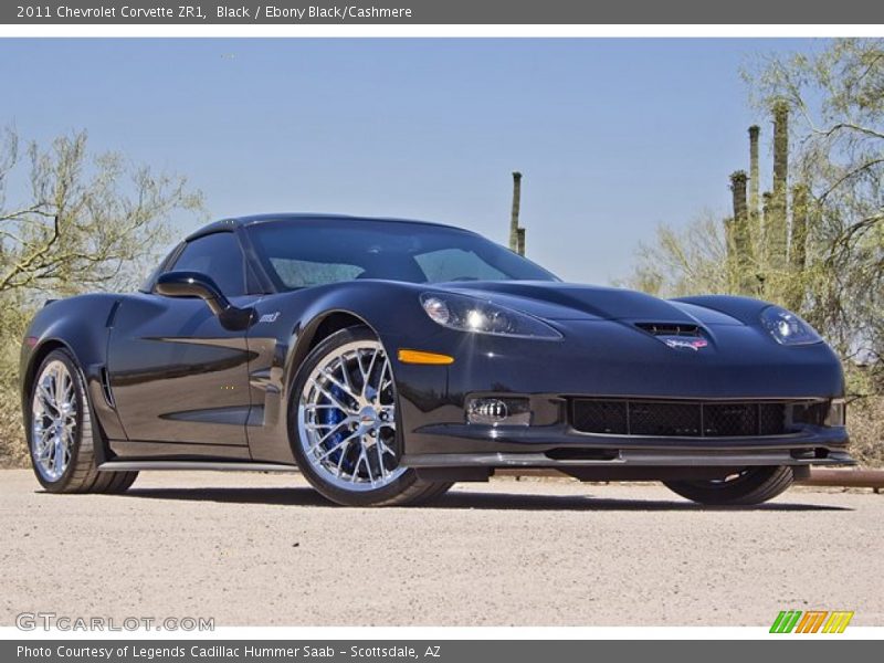 Front 3/4 View of 2011 Corvette ZR1
