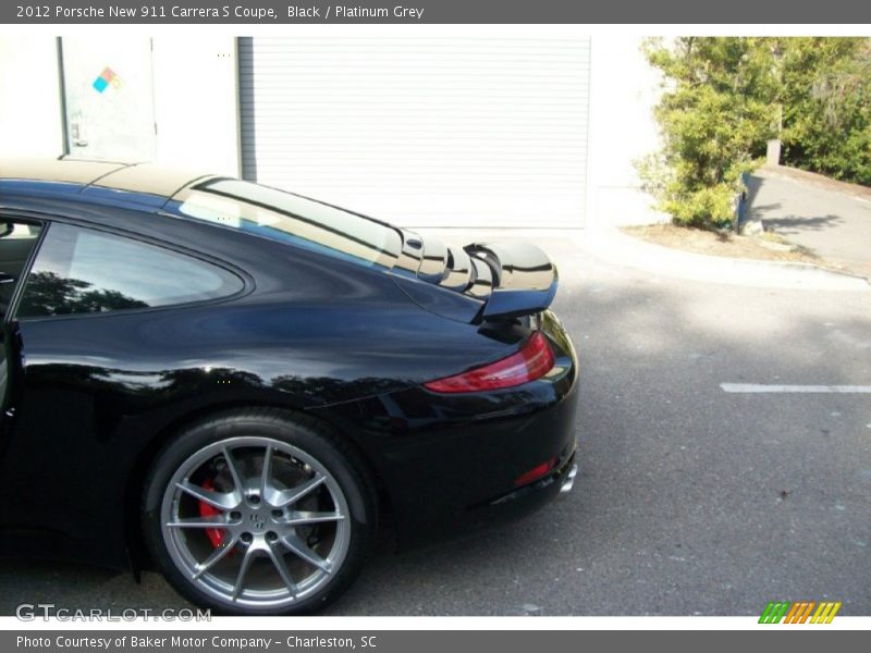 Black / Platinum Grey 2012 Porsche New 911 Carrera S Coupe