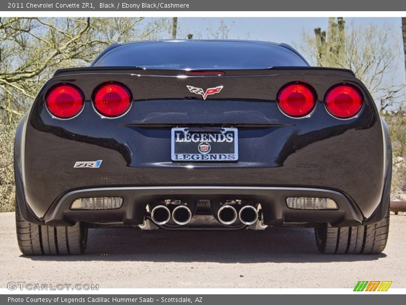 Black / Ebony Black/Cashmere 2011 Chevrolet Corvette ZR1
