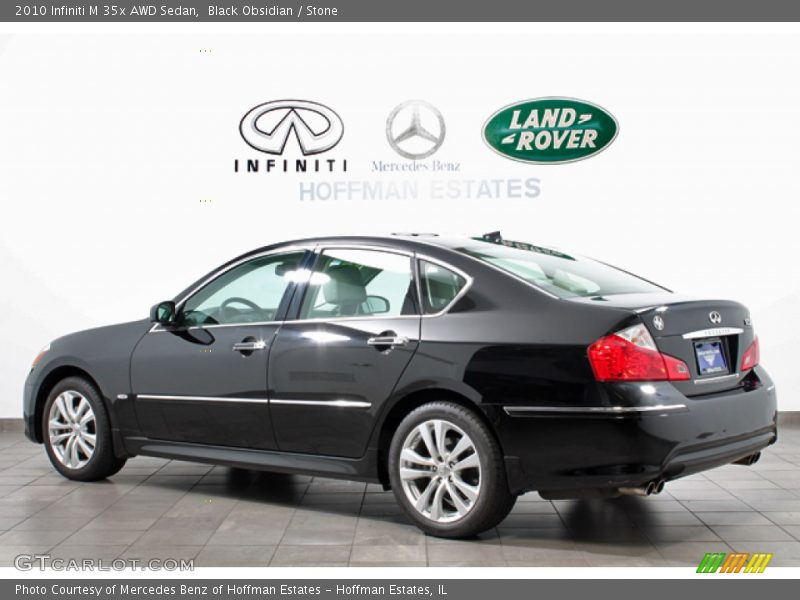 Black Obsidian / Stone 2010 Infiniti M 35x AWD Sedan