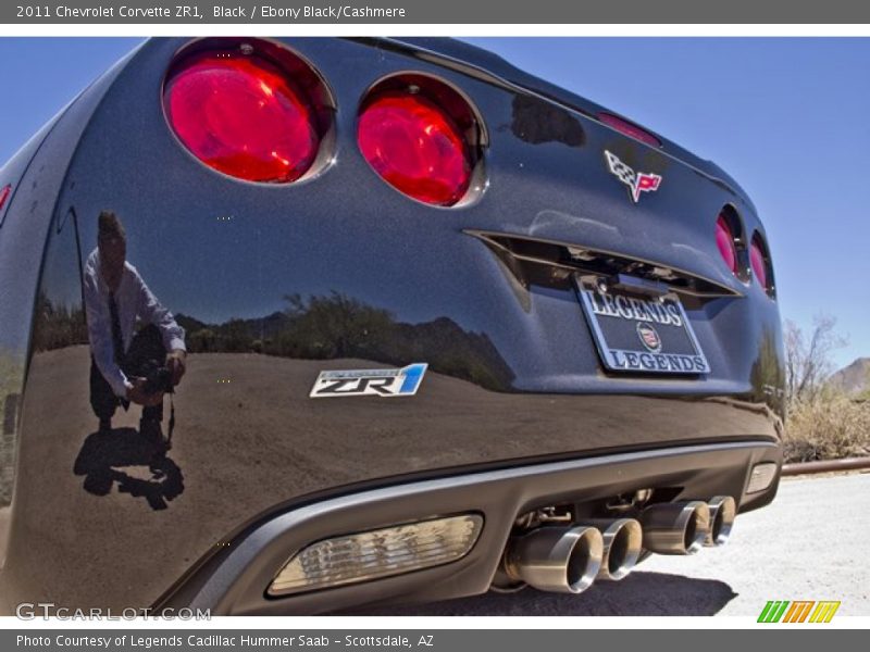 Black / Ebony Black/Cashmere 2011 Chevrolet Corvette ZR1