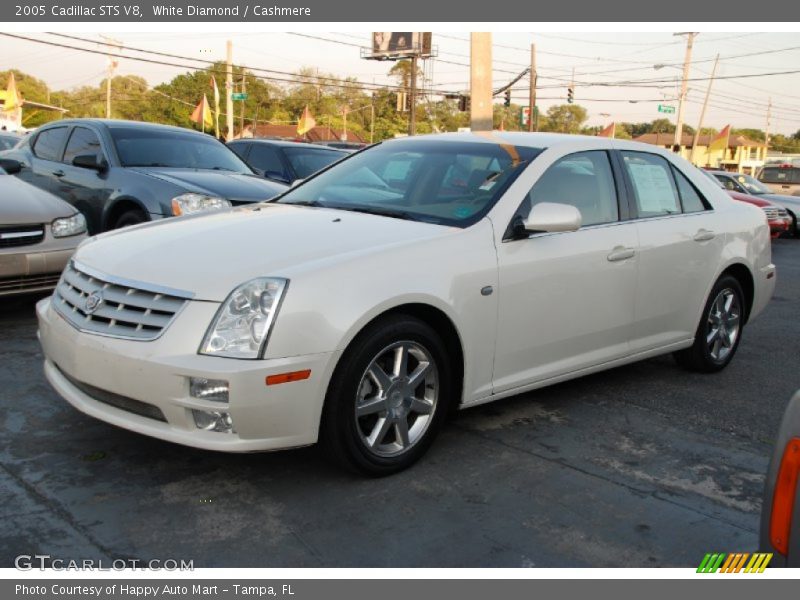 White Diamond / Cashmere 2005 Cadillac STS V8