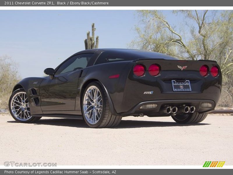 Black / Ebony Black/Cashmere 2011 Chevrolet Corvette ZR1