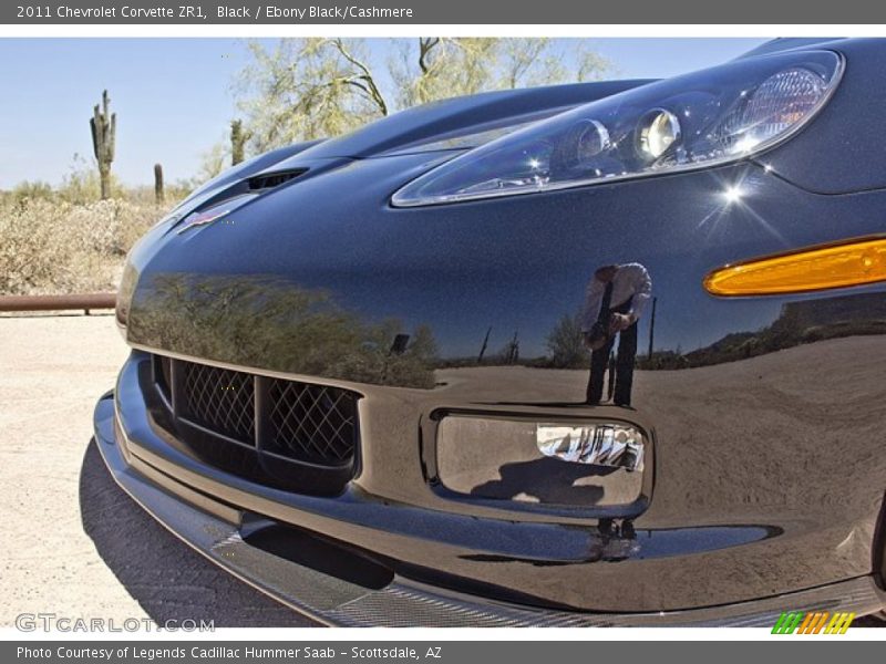 Black / Ebony Black/Cashmere 2011 Chevrolet Corvette ZR1