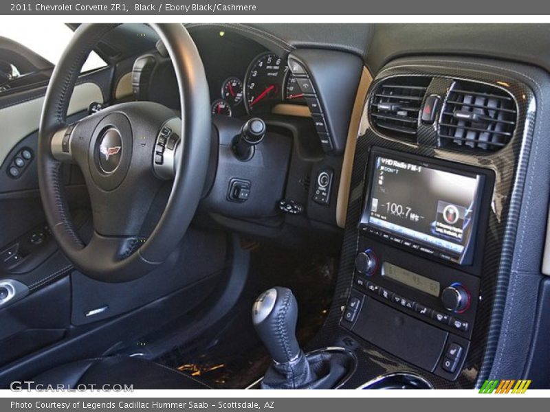 Controls of 2011 Corvette ZR1