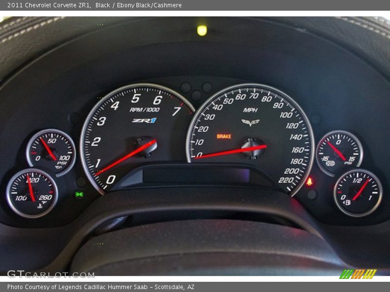  2011 Corvette ZR1 ZR1 Gauges