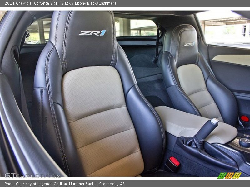  2011 Corvette ZR1 Ebony Black/Cashmere Interior