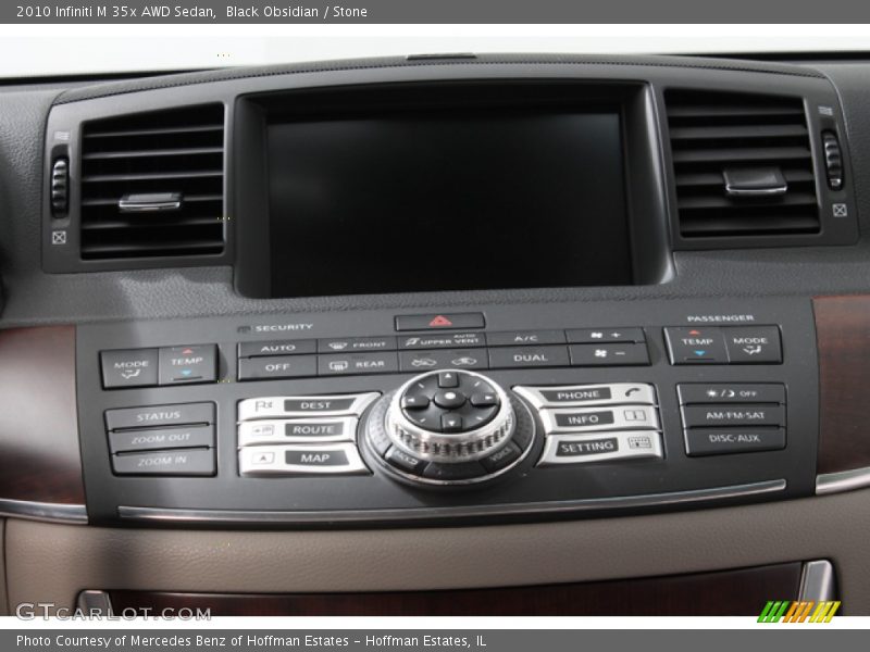 Black Obsidian / Stone 2010 Infiniti M 35x AWD Sedan