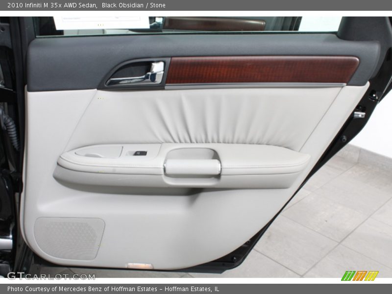 Black Obsidian / Stone 2010 Infiniti M 35x AWD Sedan