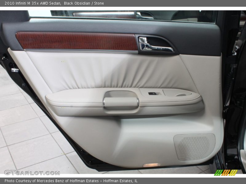 Black Obsidian / Stone 2010 Infiniti M 35x AWD Sedan