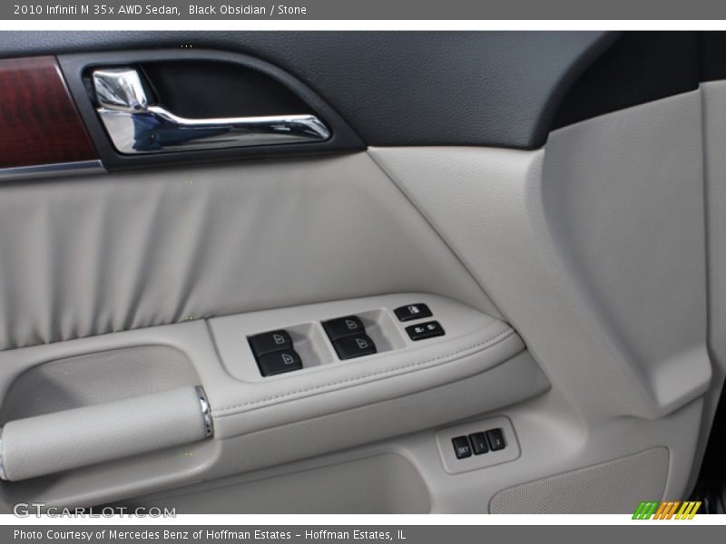 Black Obsidian / Stone 2010 Infiniti M 35x AWD Sedan