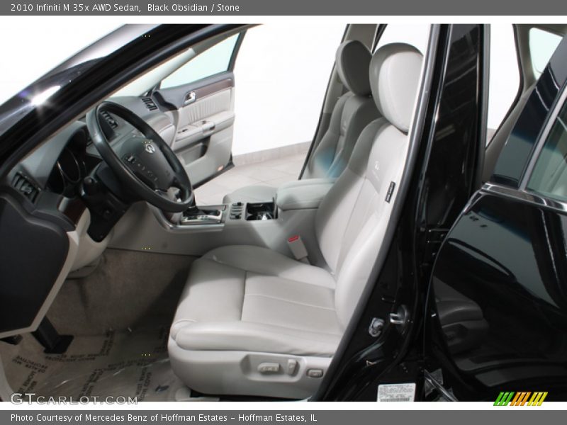 Black Obsidian / Stone 2010 Infiniti M 35x AWD Sedan