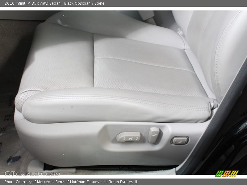 Black Obsidian / Stone 2010 Infiniti M 35x AWD Sedan