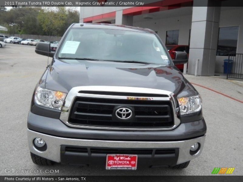 Magnetic Gray Metallic / Graphite Gray 2011 Toyota Tundra TRD Double Cab