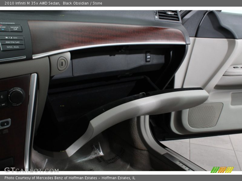 Black Obsidian / Stone 2010 Infiniti M 35x AWD Sedan