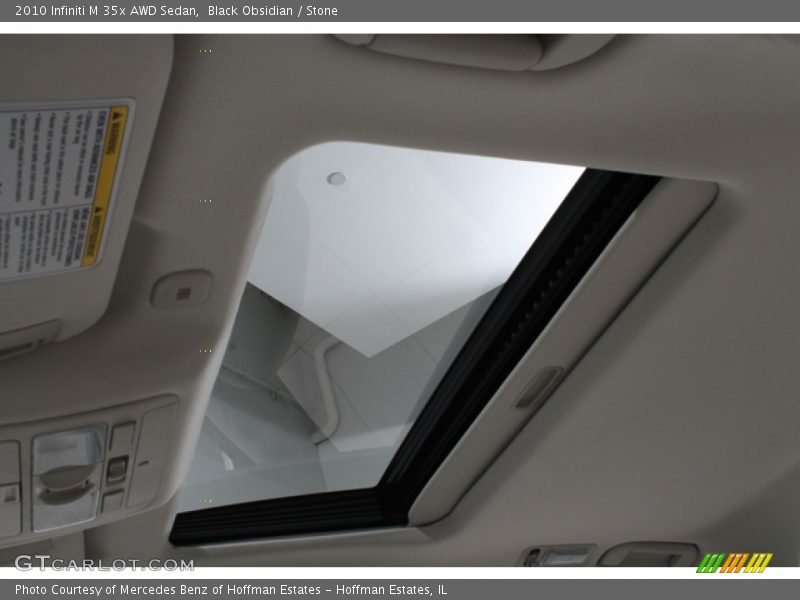 Black Obsidian / Stone 2010 Infiniti M 35x AWD Sedan