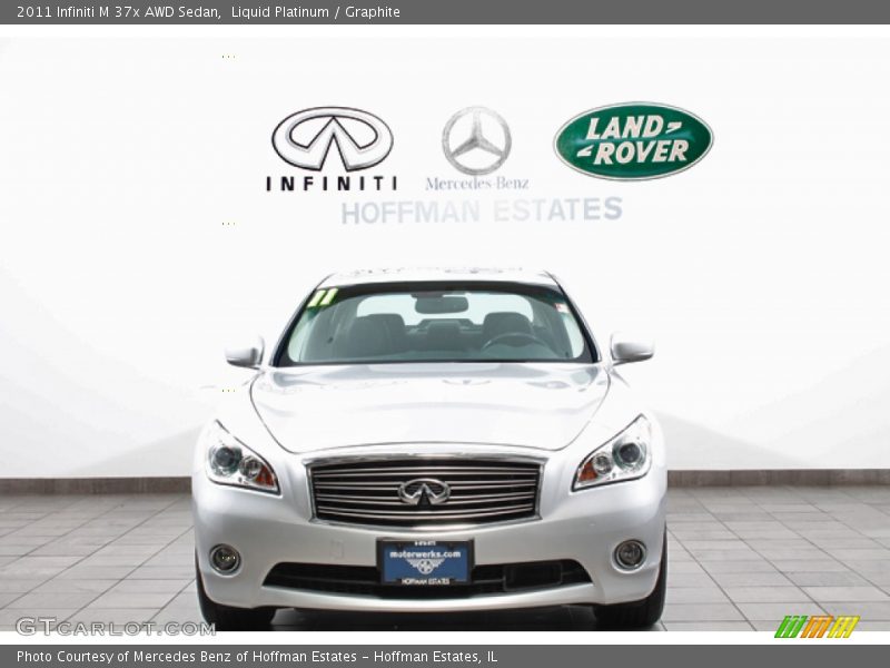 Liquid Platinum / Graphite 2011 Infiniti M 37x AWD Sedan