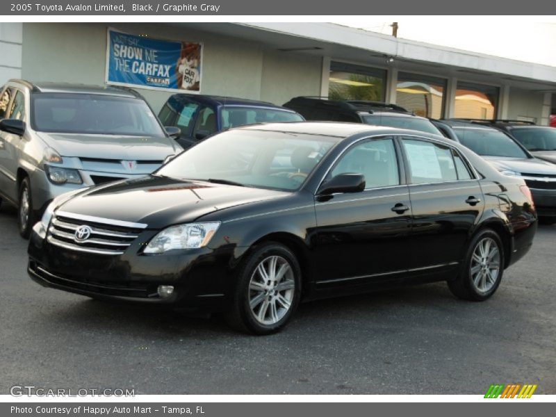 Black / Graphite Gray 2005 Toyota Avalon Limited
