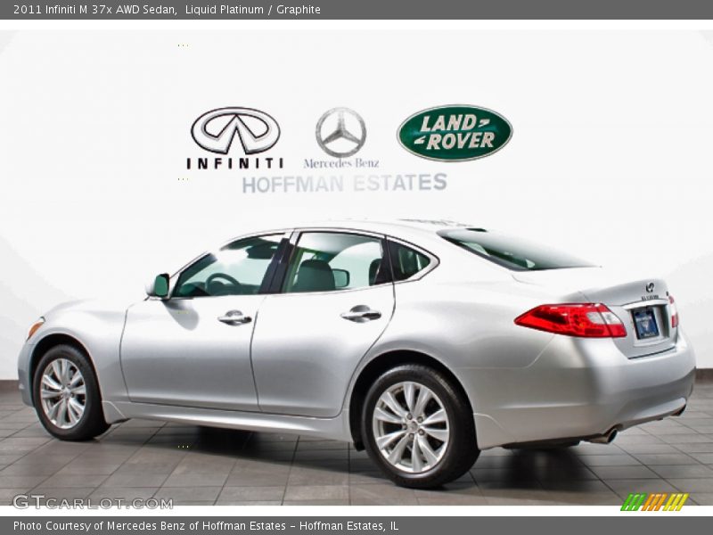 Liquid Platinum / Graphite 2011 Infiniti M 37x AWD Sedan