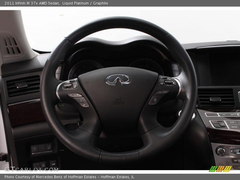 Liquid Platinum / Graphite 2011 Infiniti M 37x AWD Sedan