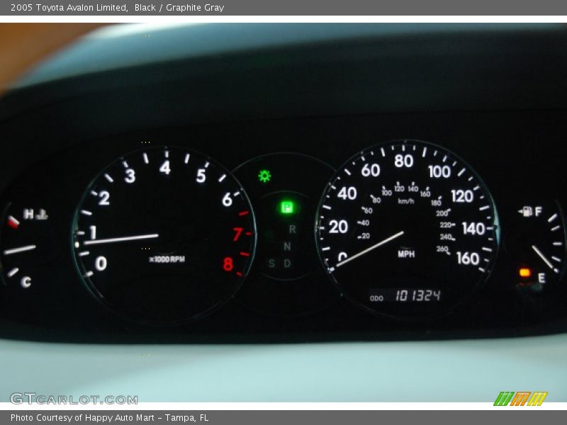 Black / Graphite Gray 2005 Toyota Avalon Limited