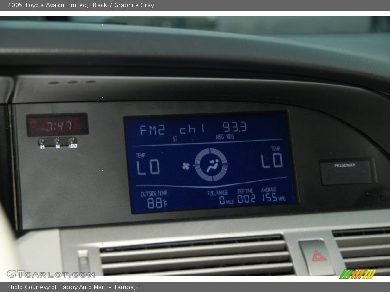 Black / Graphite Gray 2005 Toyota Avalon Limited