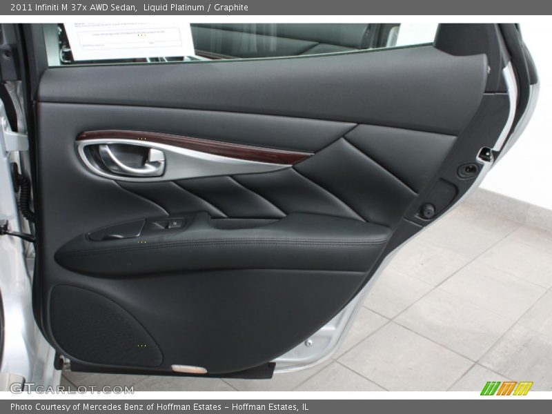 Liquid Platinum / Graphite 2011 Infiniti M 37x AWD Sedan