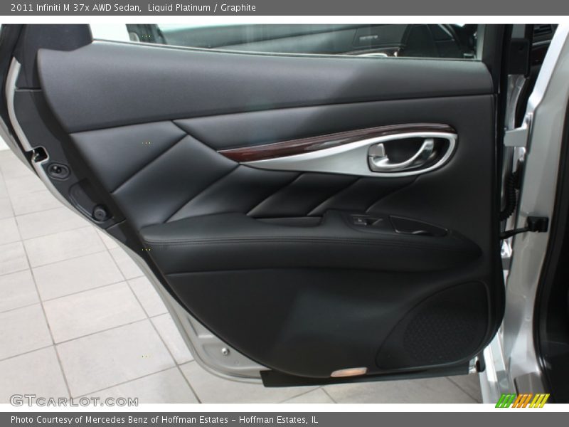 Liquid Platinum / Graphite 2011 Infiniti M 37x AWD Sedan