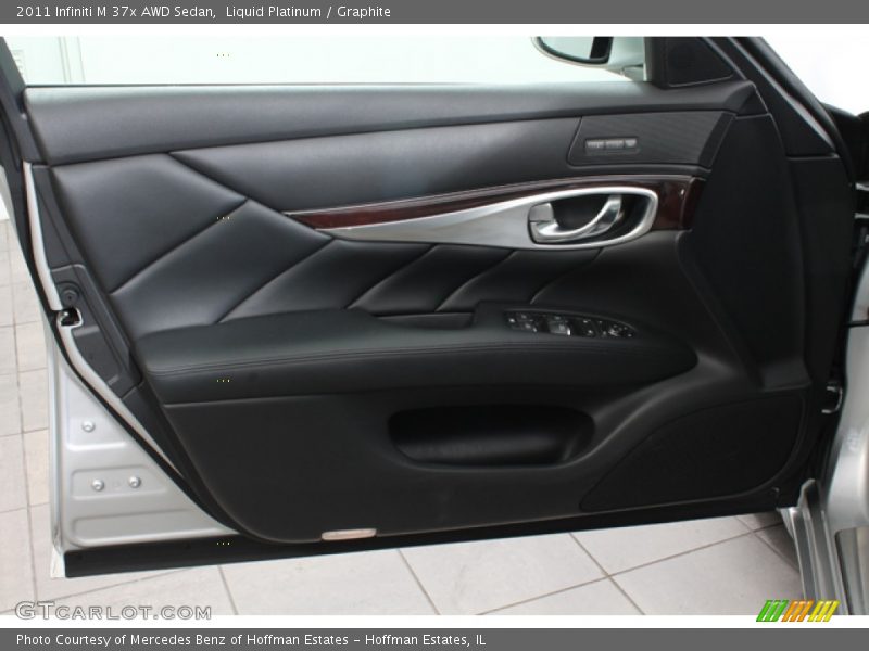 Liquid Platinum / Graphite 2011 Infiniti M 37x AWD Sedan