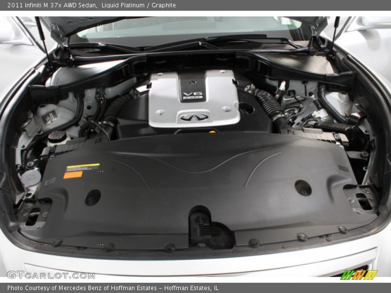Liquid Platinum / Graphite 2011 Infiniti M 37x AWD Sedan