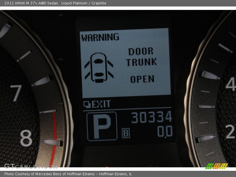 Liquid Platinum / Graphite 2011 Infiniti M 37x AWD Sedan