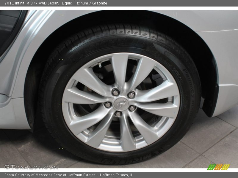 Liquid Platinum / Graphite 2011 Infiniti M 37x AWD Sedan