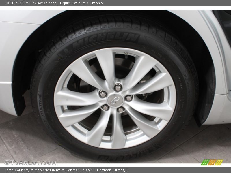 Liquid Platinum / Graphite 2011 Infiniti M 37x AWD Sedan