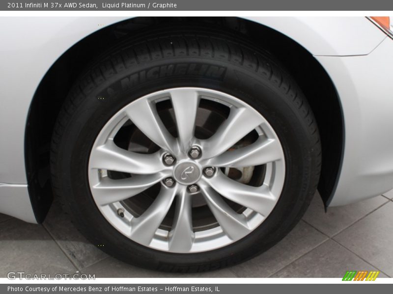Liquid Platinum / Graphite 2011 Infiniti M 37x AWD Sedan