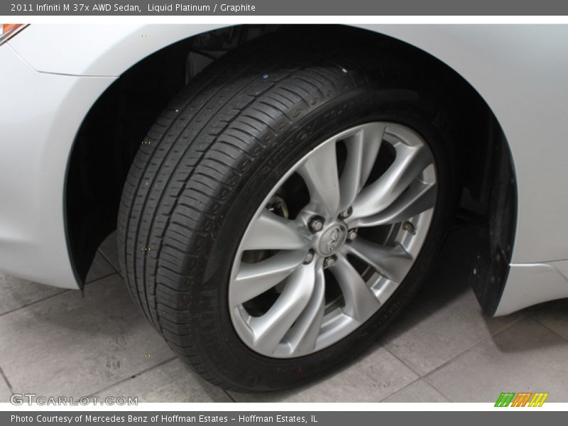Liquid Platinum / Graphite 2011 Infiniti M 37x AWD Sedan